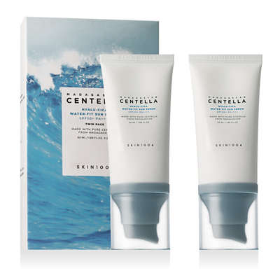 SKIN1004 Madagascar Centella Hyalu-Cica Water-Fit Sun Serum SPF 50+ PA++++ 2 x 50 ml 100 ml
