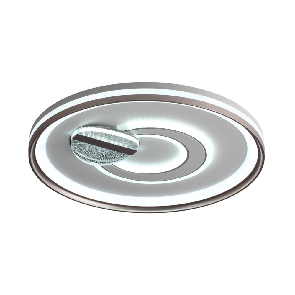 7787/85L PIKO LED SN 607 Светильник металл/белый/бронза LED 85Вт 3000-6500K D495 IP20 пульт ДУ GEMINI