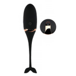 Черное виброяйцо с дистанционным управлением Wireless Remote Control Pussy Vibrator G-spot (Цвет: черный)