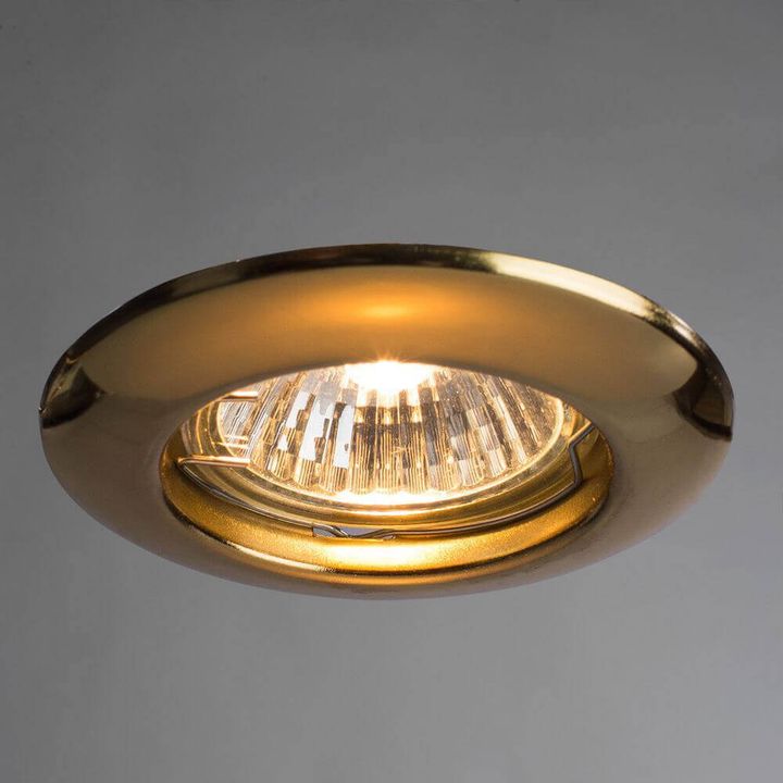 Встраиваемый светильник Arte Lamp Praktisch A1203PL-1GO