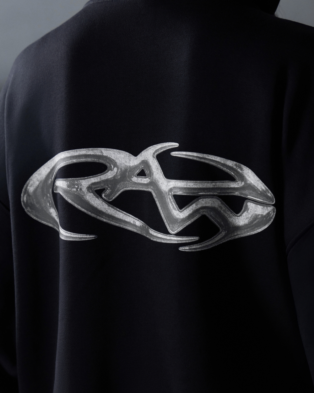 ZIP HOODIE "RAW"