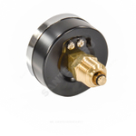 Термоманометр МД04 осевой Дк63 0-1,0 МПа G1/4" 120С с переходником на G1/2" ЭКОМЕРА МД04-63-G-1МПа-120-ОИ