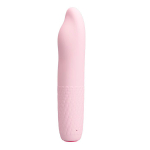 Нежно-розовый вибратор-ротатор 16см Baile Pretty Love Burke BI-014584X-1