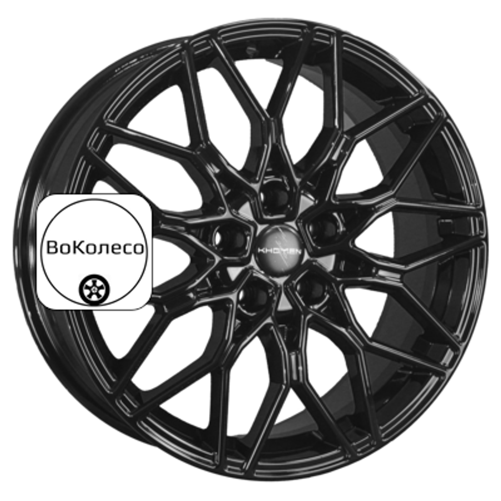 7x18/5x114,3 ET35 D60,1 KHW1813 (Changan/Geely/Lexus/Suzuki/Toyota) Black Khomen Wheels