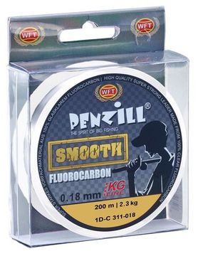 Леска монофильная WFT Penzill FLUOROCARBON Smooth 200 м, 0,18 мм