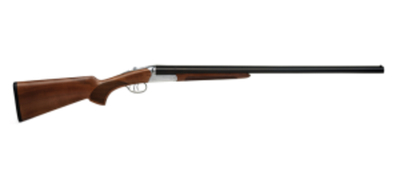 Ружье HUGLU 202B SILVER/BLACK cal.12x76, 760 мм. S/S, 2С, станд.экстрактор, 5СМЧ, кейс