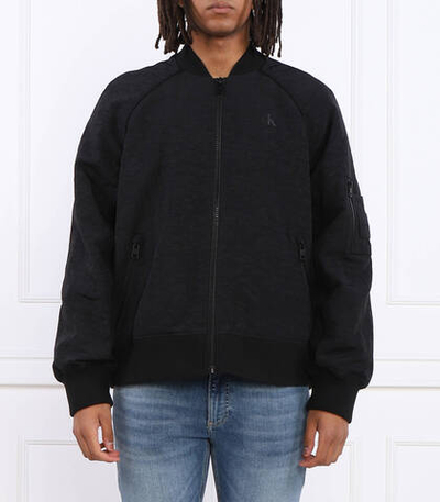 Куртка бомбер EXPOSED ZIP CALVIN KLEIN JEANS - черный(J30J322938)