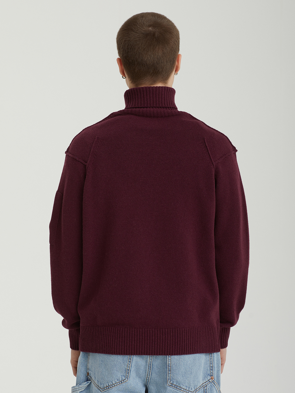 Мужской Свитер Turtle Neck In Lambswool Grs