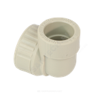 Угольник PP-R комбинированный серый Дн 32х1" ВР VALFEX 10125032Г