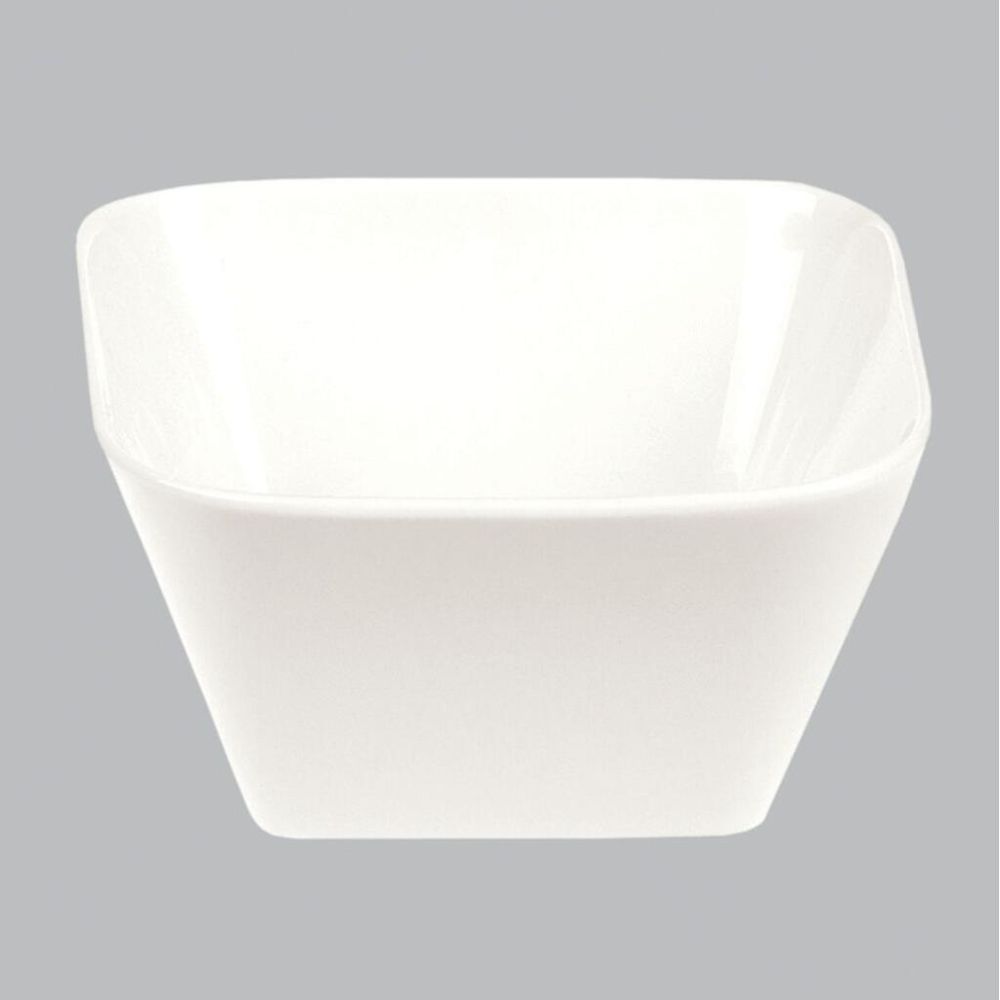 Салатник 800 мл 15*15 см h7,5 см квадратный белый фарфор P.L. Proff Cuisine [6]