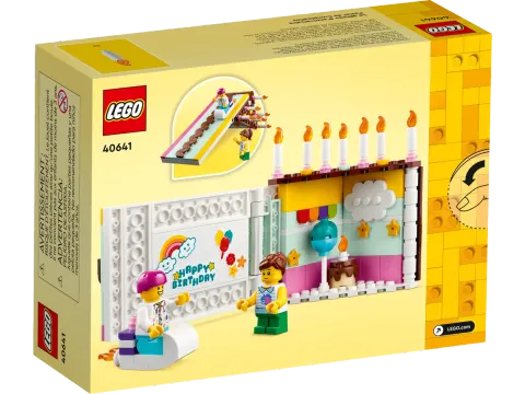 Конструктор LEGO 40641 Торт на день рождения