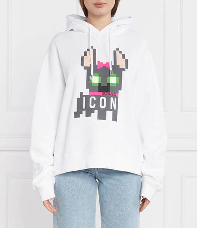 Худи Dsquared2 - белый(S80GU0095 S25516)