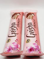 Fazer Батончики с воздушным рисом в шоколаде Geisha Crunchy с трюфельной начинкой, нугой и орехами (2х50 г) 100 г (из Финляндии)