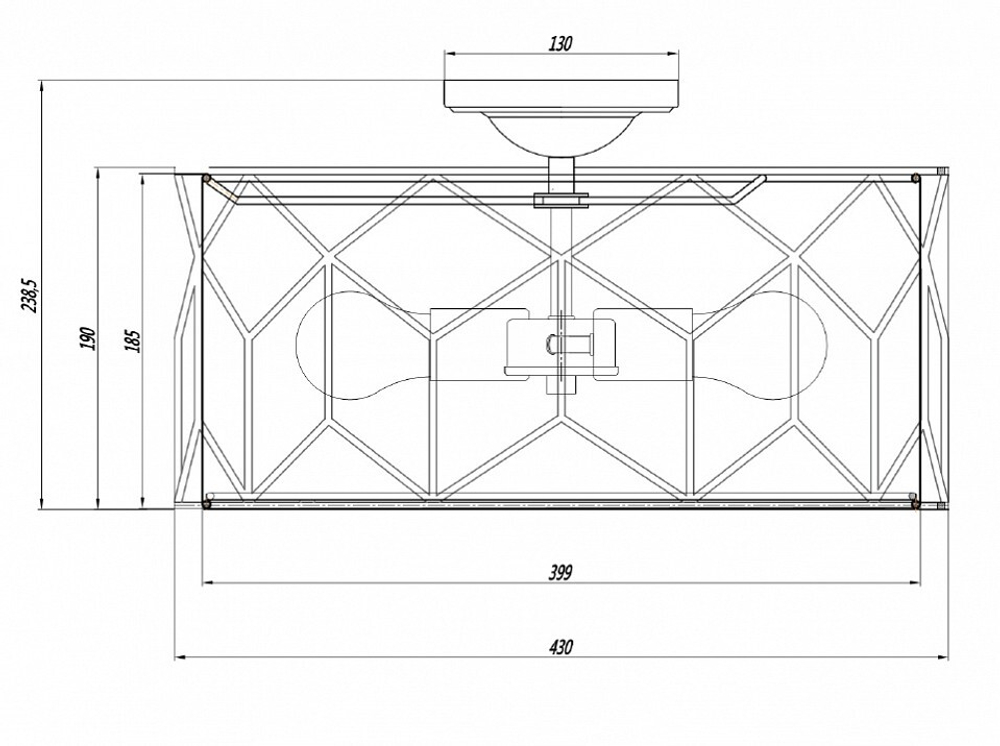 Светильник на штанге Maytoni Messina H223-PL-03-G