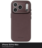 Чехол Decoded Leather Case для iPhone 18 Pro Max / 17 Pro Max Chocolate Brown
