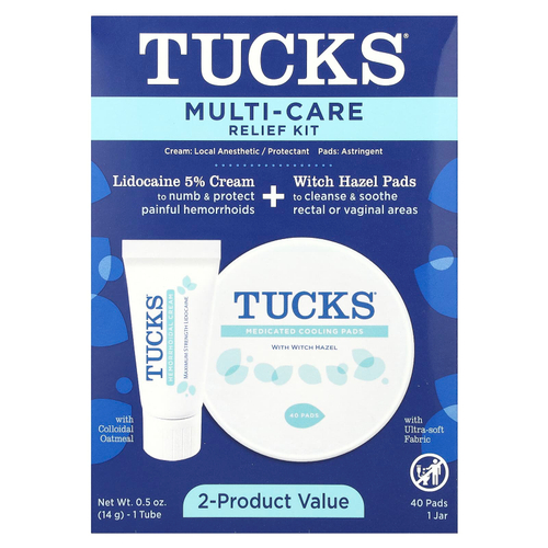 Tucks, мультивитаминный комплекс, 1 набор