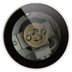Светильник накладной ЭРА OL48 WH/BK под лампу MR16 GU10 IP44 черный/белый | Накладные светильники