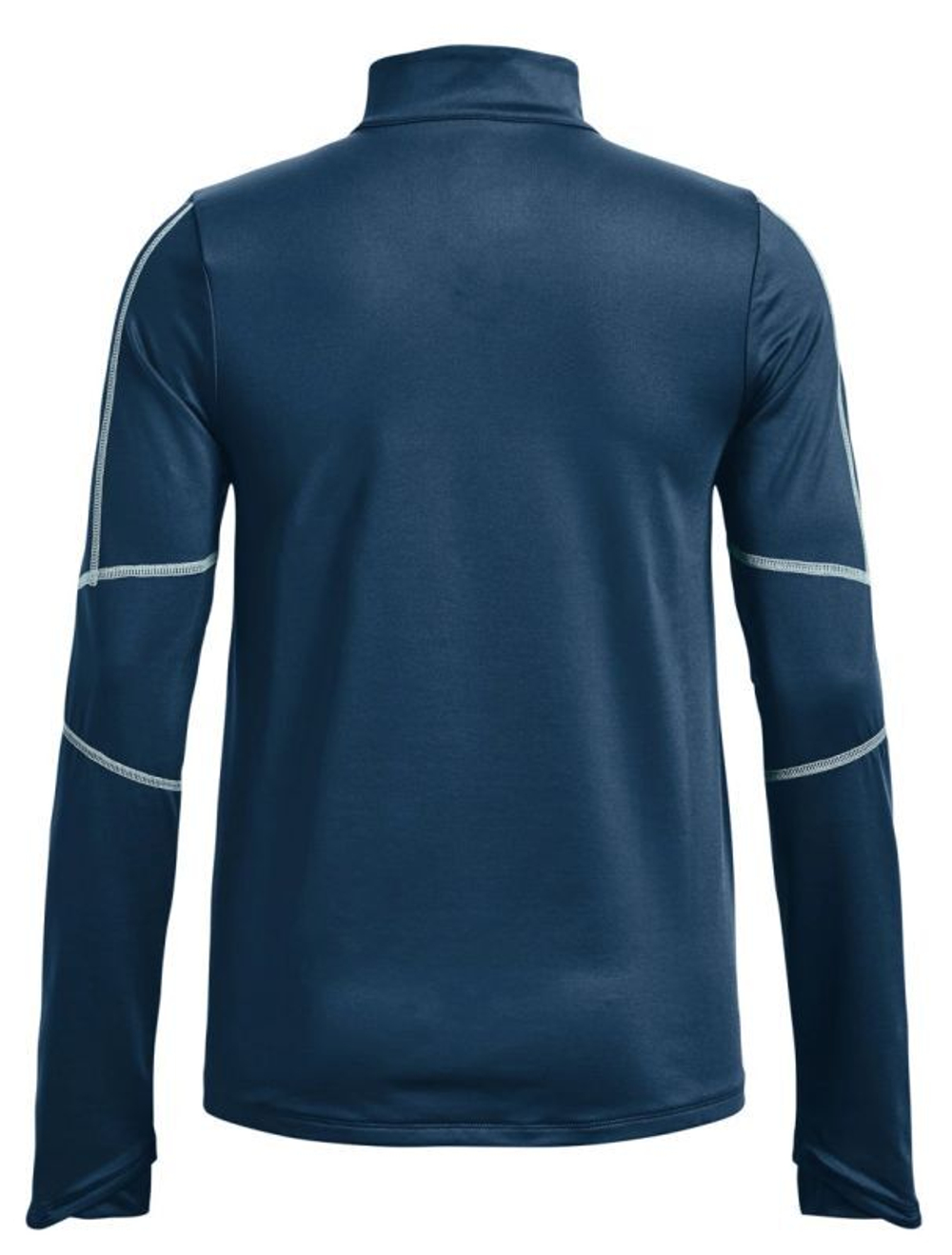 Женская теннисная футболка (dł. Рукава) Under Armour Train Cold Weather 1/2 Zip - Бирюзовый