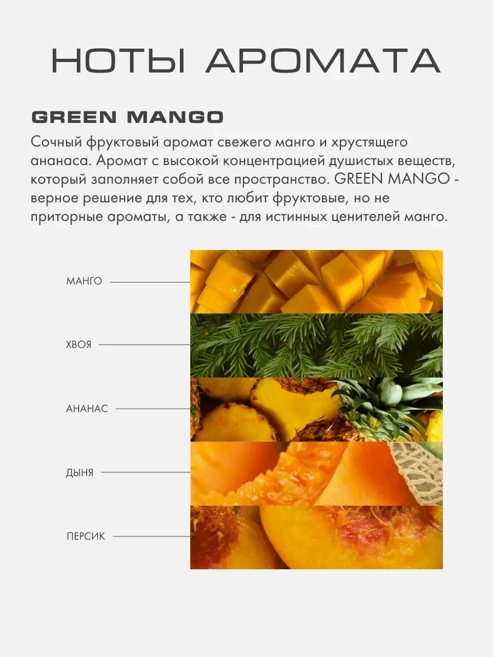 Диффузор Зеленое Манго (Green Mango) M