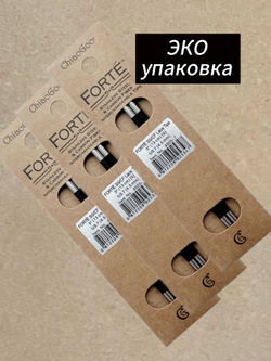 Спицы съемные Forte, 5.5мм/13см, Chiaogoo, карбоновые, стандартной длины (4505-9)