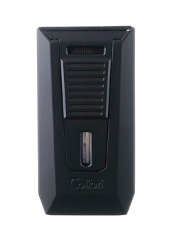 Зажигалка сигарная Colibri Slide (двойное пламя), черная