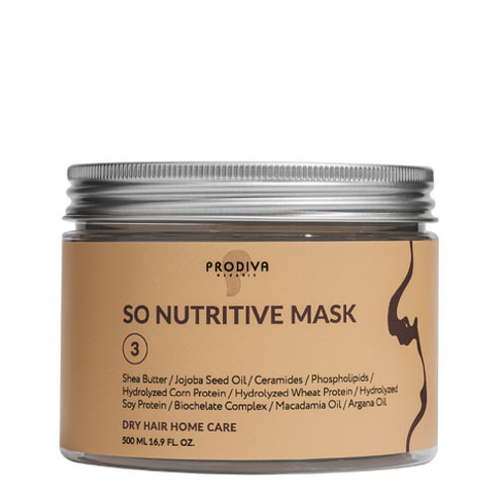 Prodiva SO NUTRITIVE Mask - Маска для сухих и поврежденных волос