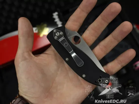 Нож складной Spyderco Tenacious C122GP c клинком из стали 8Cr13MoV, рукоять G10