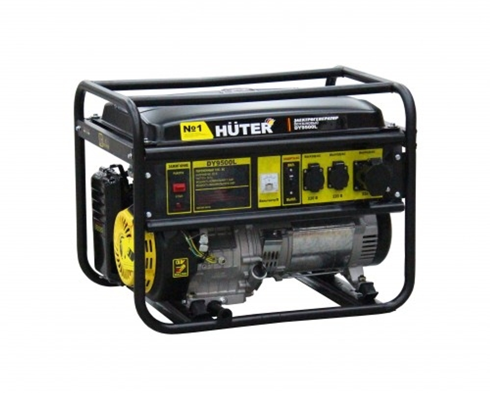 Электрогенератор HUTER DY9500L с силовой розеткой
