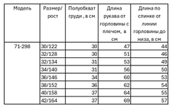 Водолазка школьная для девочки 11-18 лет Милашка Сьюзи