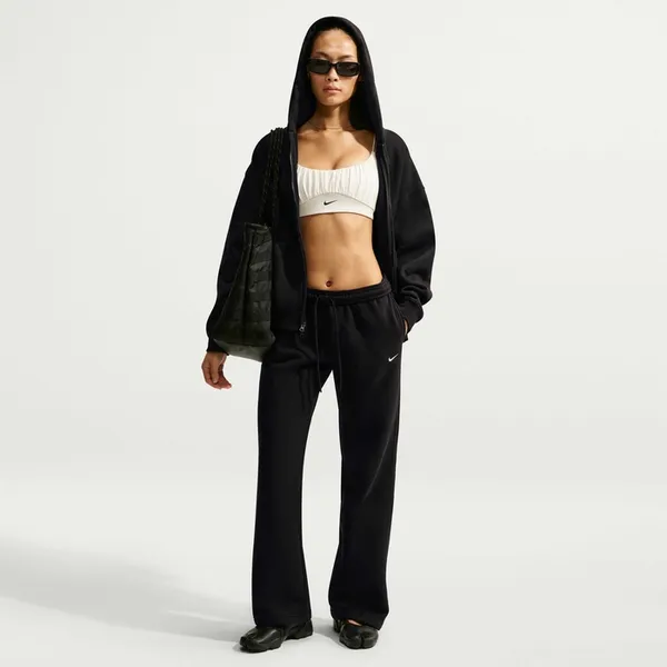 Брюки спортивные женские NIKE W NK STDO FLC MW MR STD OH PNT