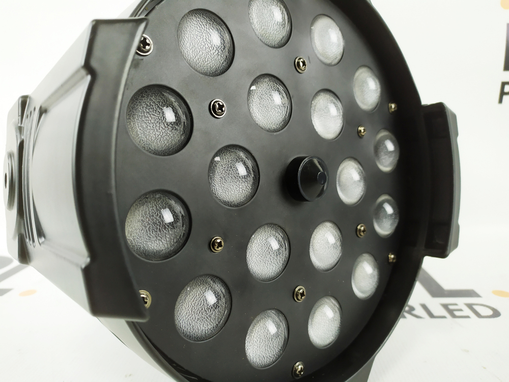 Светодиодный прожектор PL ZOOM 18x18W RGBWA+UV 6in1