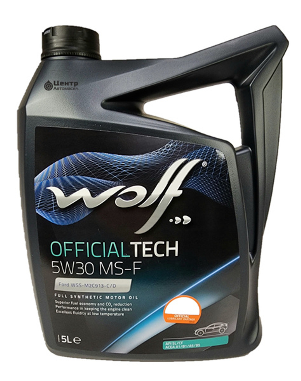 Масло моторное Wolf Oil OFFICIALTECH MS-F 5W-30 синтетическое 5 л 8308819