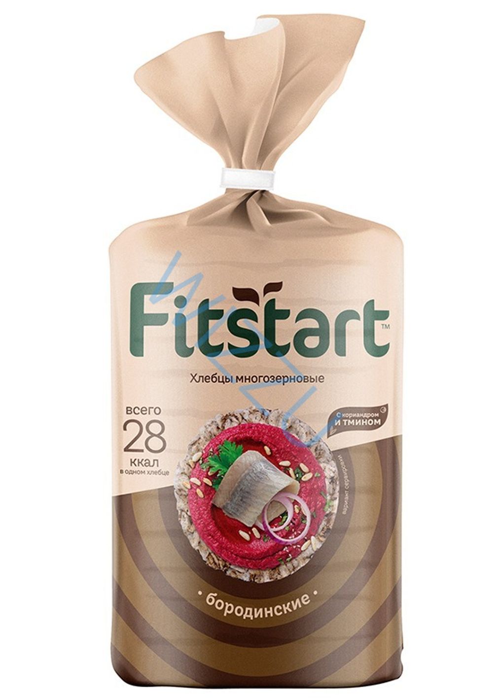 Хлебцы FITSTART многозерновые Бородинские 90г