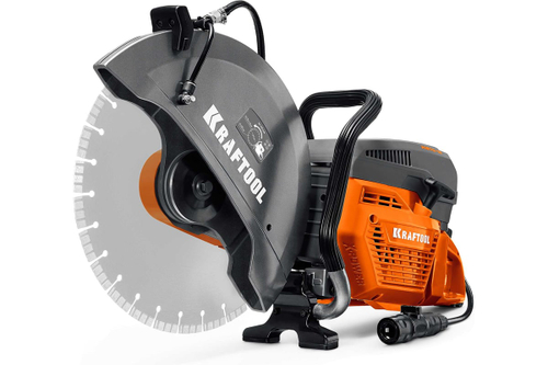 KRAFTOOL 4800 Вт, 400 мм, без диска, бензорез по бетону (бетонорез) (K970-16)