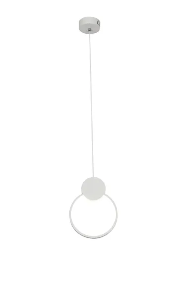 Светильник подвесной светодиодный Rilon 2416/1 WHITE, 22 Вт, белый
