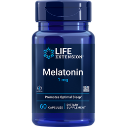 Melatonin 1 мг 60 капсул Life Extension