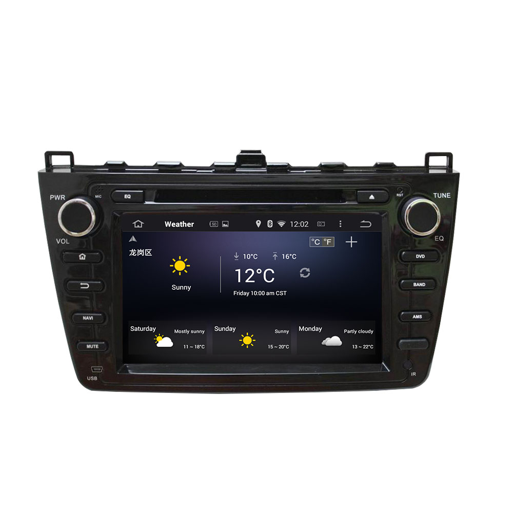 Установочный комплект для MAZDA 6 2007-2012 черный  KUBERG KD-8001b-P30