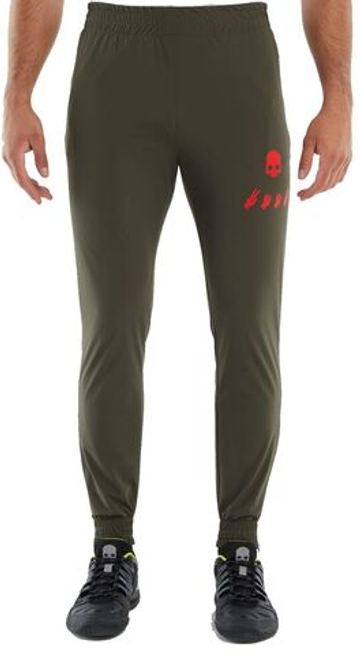 Мужские теннисные штаны Hydrogen Tech Pants - зеленый