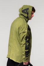 Кофта WASHED-OFF OVERSIZED PULLOVER HOODIE NO BS 371