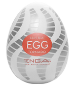 Мастурбатор-яйцо EGG Tornado (Цвет: молочный)