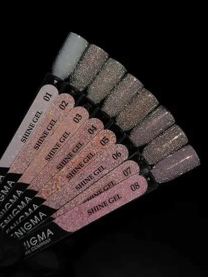 Гель для наращивания ENIGMANIC Shine gel 05 15g.