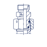 Соединение PNF DS06 30х2 (корпус)