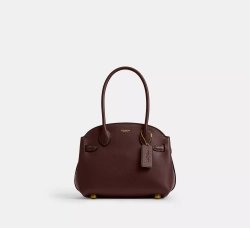 COACH СУМКА SOFT EMPIRE 21, ТЕМНО-КОРИЧНЕВЫЙ