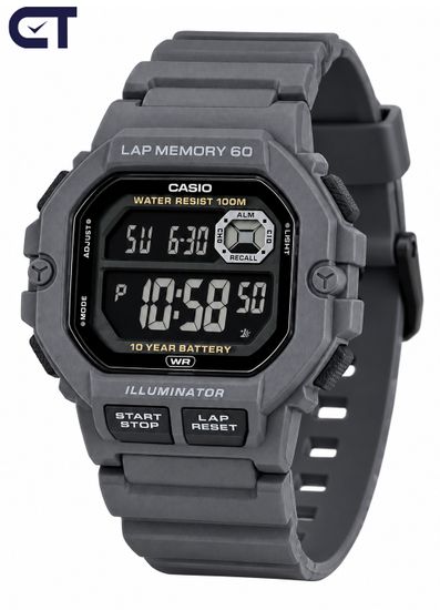 Casio WS-1400H-8B — унисекс наручные часы