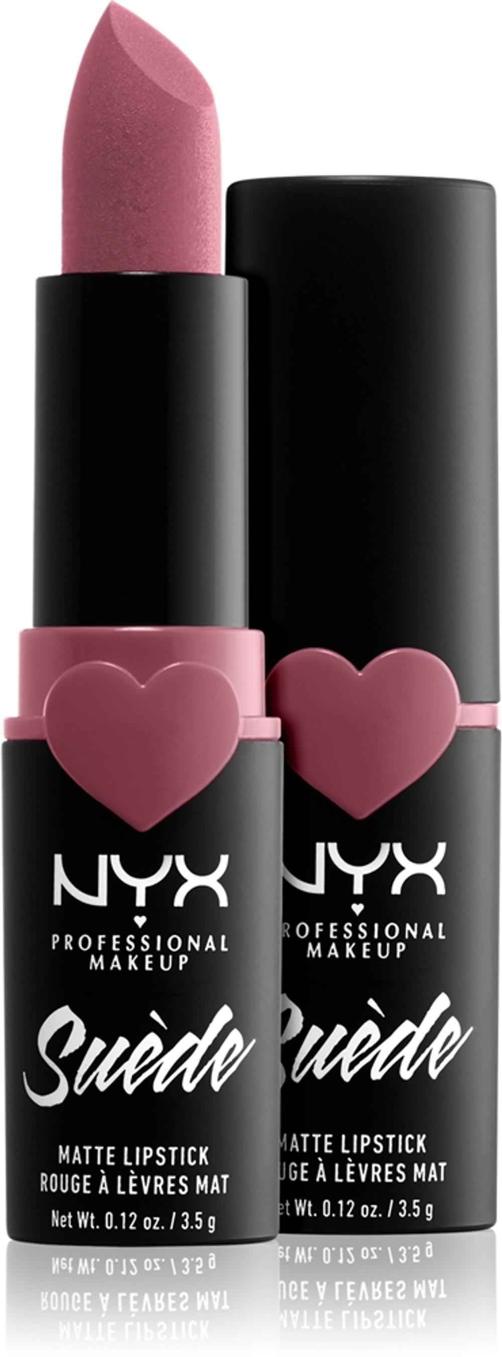 NYX Professional Makeup Suede Matte Lipstick - Матовая помада оттенок 28 Soft Spoken, 3 g