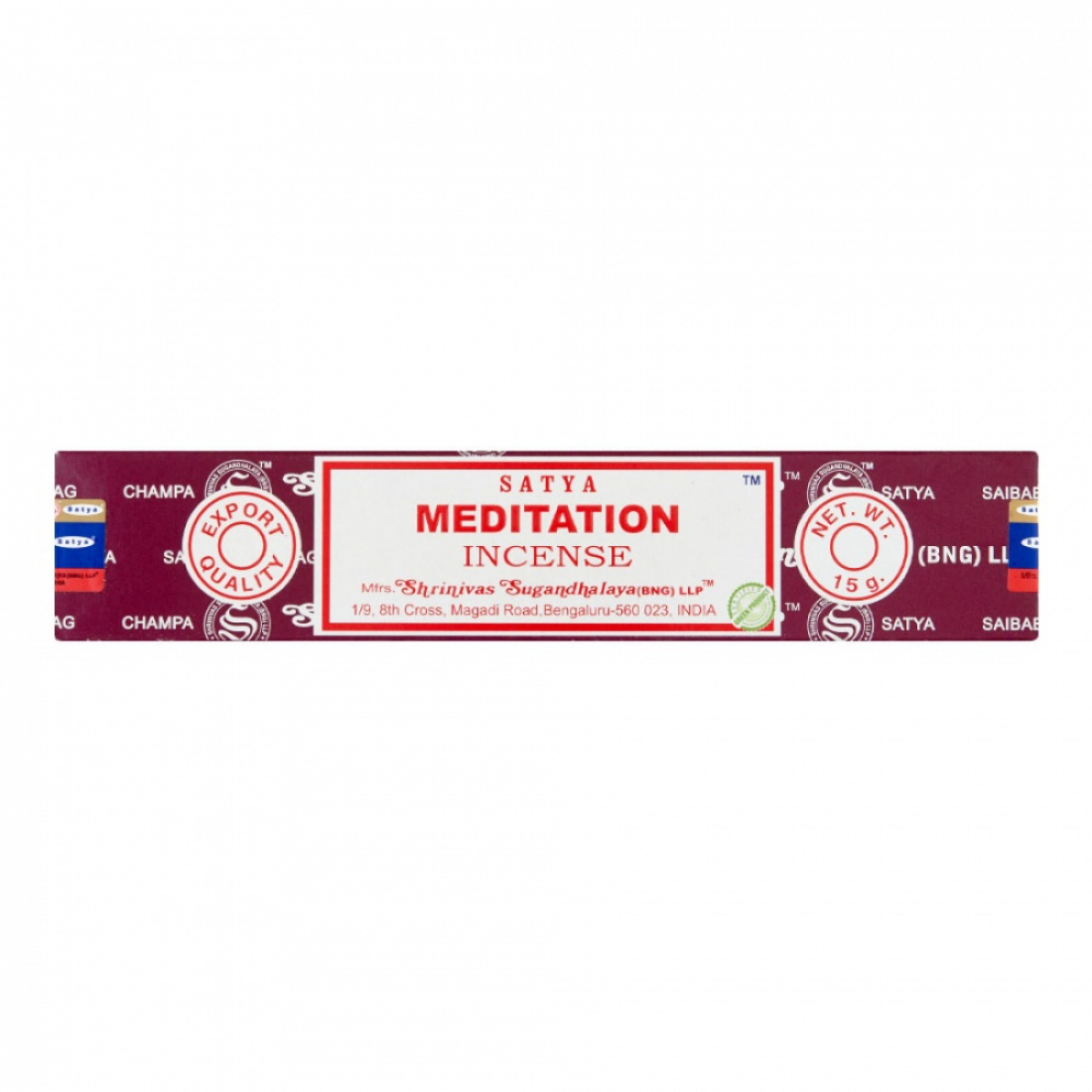 Благовоние Медитация (Meditation) Satya | Сатья 15г