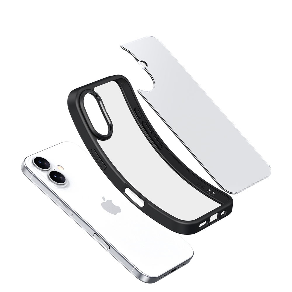 Прозрачный чехол Crystal Case для iPhone 16
