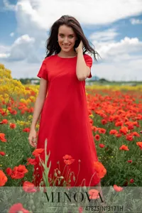 Платье 3171Н-Красный Minova