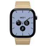 Умные часы Apple Watch Series 12 GPS + Cellular, 46mm, Night Blue Ceramic Case with Radiant Gold Link Bracelet