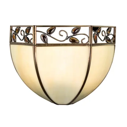 Citilux Шербург-2 CL440411 Бра витражное Бронза